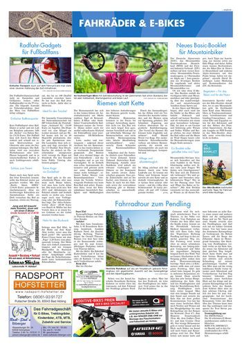 Seite RO16, Ressort Oberbayerisches Volksblatt