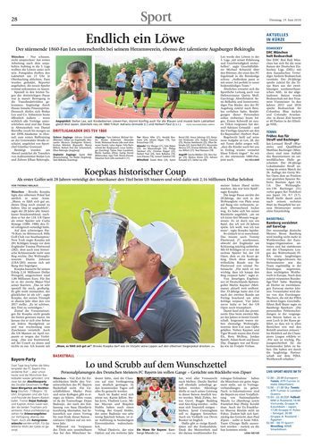 Seite RO28, Ressort Oberbayerisches Volksblatt