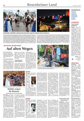 Seite RO16, Ressort Oberbayerisches Volksblatt