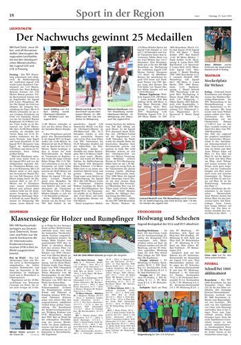 Seite RO18, Ressort Oberbayerisches Volksblatt