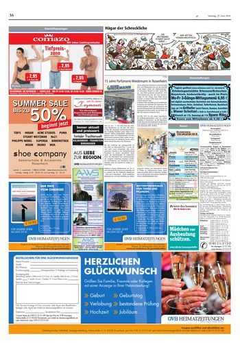 Seite RO36, Ressort Oberbayerisches Volksblatt