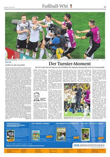 Seite RO19, Ressort Oberbayerisches Volksblatt