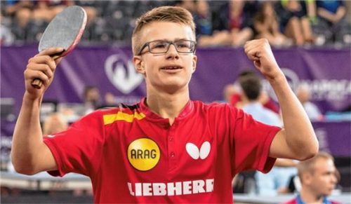 Medaille sicher: Mike Hollo steht im Halbfinale.Foto Steinbrenner