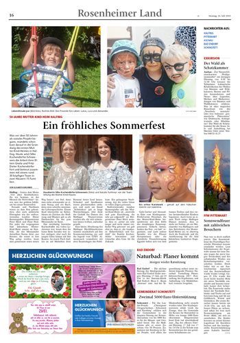 Seite RO16, Ressort Oberbayerisches Volksblatt
