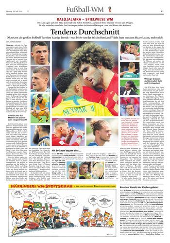 Seite RO21, Ressort Oberbayerisches Volksblatt
