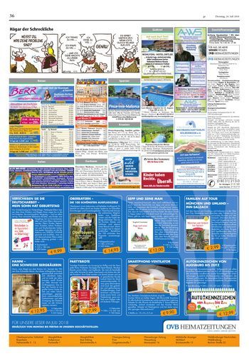 Seite RO36, Ressort Oberbayerisches Volksblatt