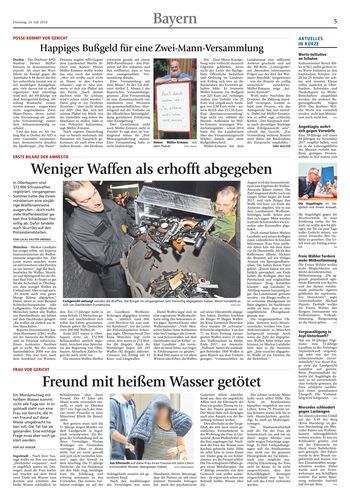 Seite RO5, Ressort Oberbayerisches Volksblatt
