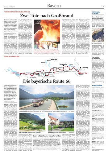 Seite RO7, Ressort Oberbayerisches Volksblatt