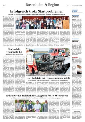 Seite RO10, Ressort Oberbayerisches Volksblatt