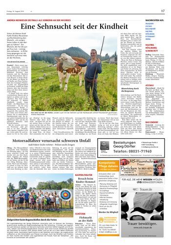 Seite RO17, Ressort Oberbayerisches Volksblatt