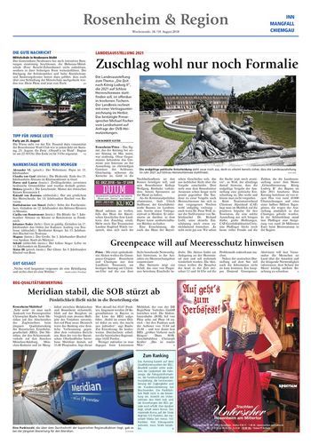 Seite RO11, Ressort Oberbayerisches Volksblatt