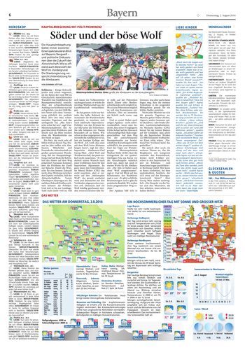 Seite RO6, Ressort Oberbayerisches Volksblatt