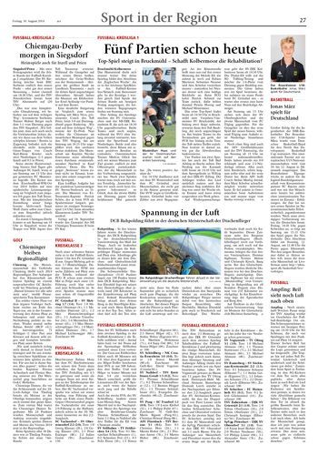 Seite RO27, Ressort Oberbayerisches Volksblatt