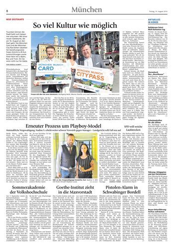 Seite RO8, Ressort Oberbayerisches Volksblatt