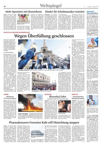 Seite RO10, Ressort Oberbayerisches Volksblatt