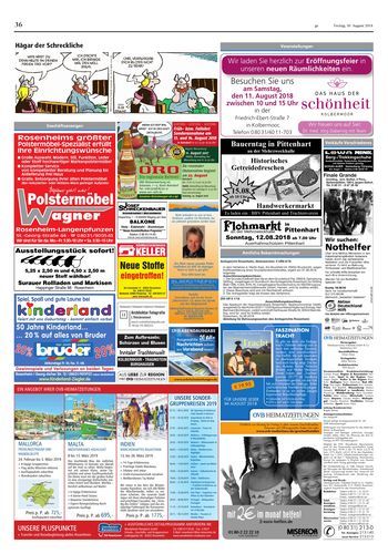 Seite RO36, Ressort Oberbayerisches Volksblatt