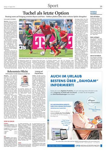 Seite RO23, Ressort Oberbayerisches Volksblatt