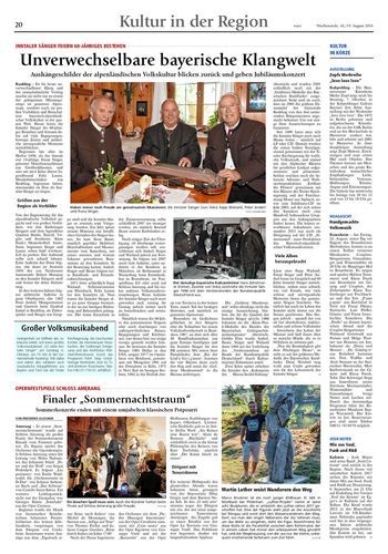 Seite RO20, Ressort Oberbayerisches Volksblatt