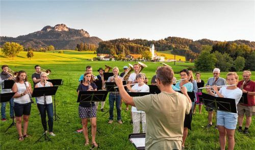 Stimmungsvolle Generalprobe unter freiem Himmel