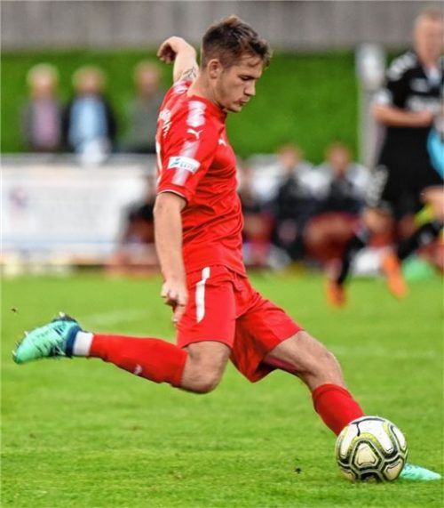 Auf dem aufsteigenden Ast: Wiggerl Räuber und der TSV 1860 Rosenheim. Foto Ziegler