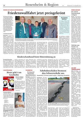Seite RO14, Ressort Oberbayerisches Volksblatt