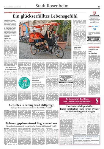 Seite RO15, Ressort Oberbayerisches Volksblatt