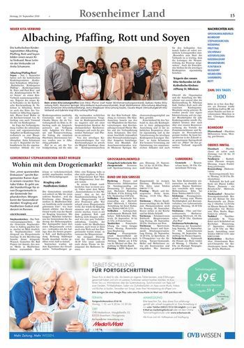 Seite RO15, Ressort Oberbayerisches Volksblatt