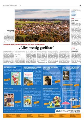 Seite RO21, Ressort Oberbayerisches Volksblatt