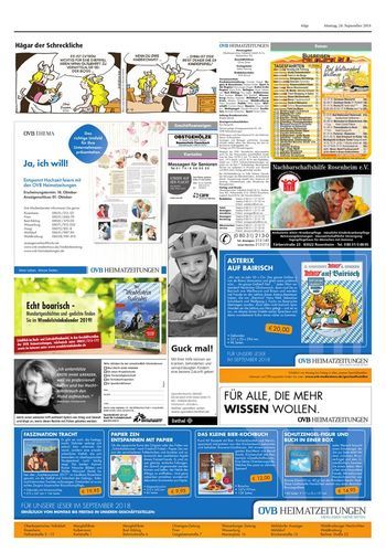 Seite RO40, Ressort Oberbayerisches Volksblatt