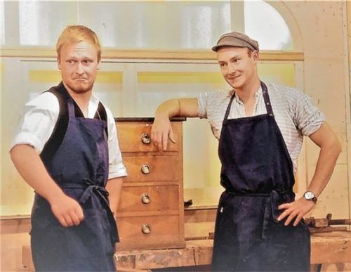 Die Proben für das Stück „Da Notniegl“ laufen bereits auf Hochtouren. Foto re