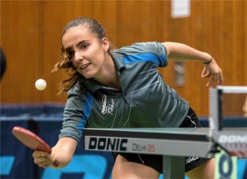 Laura Tiefenbrunner sicherte sich durch ihre Viertelfinal-Teilnahme das Ticket zur Teilnahme an der deutschen Meisterschaft in Wetzlar (1. bis 3. März 2019). Fotos Steinbrenner