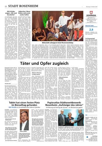 Seite RO13, Ressort Oberbayerisches Volksblatt
