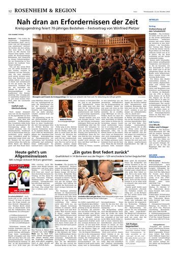 Seite RO12, Ressort Oberbayerisches Volksblatt