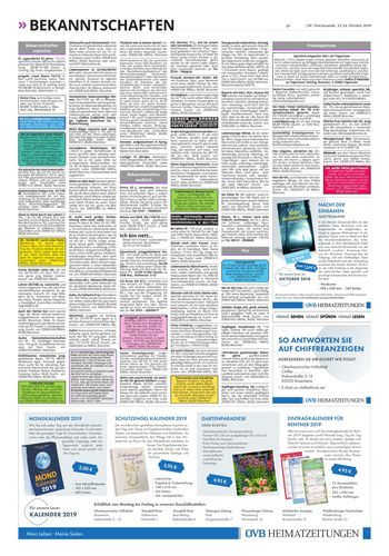 Seite RO38, Ressort Oberbayerisches Volksblatt
