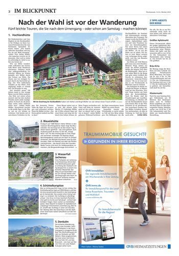 Seite RO3, Ressort Oberbayerisches Volksblatt
