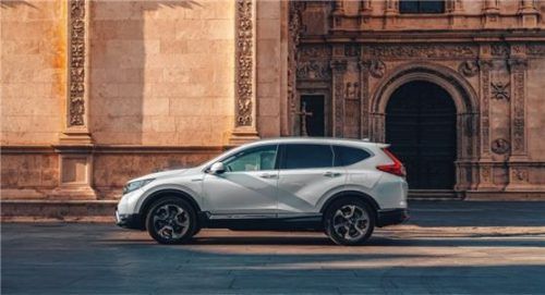Premiere in Paris: der Honda CR-V Hybrid. Foto Honda
