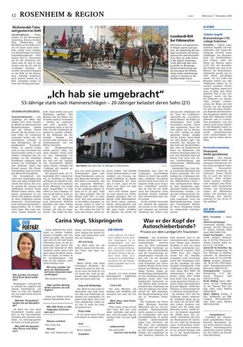 Seite RO12, Ressort Oberbayerisches Volksblatt