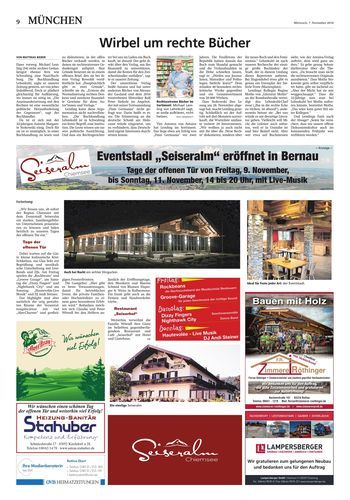 Seite RO9, Ressort Oberbayerisches Volksblatt