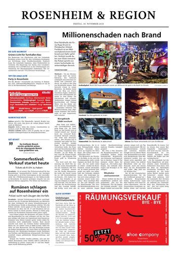 Seite RO13, Ressort Oberbayerisches Volksblatt