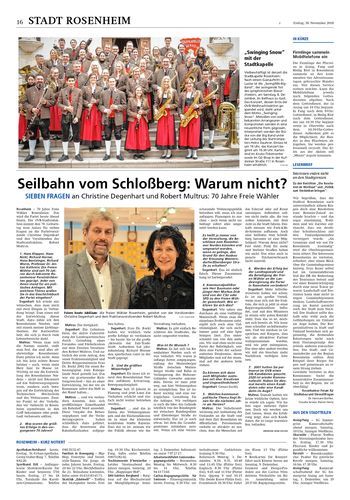 Seite RO16, Ressort Oberbayerisches Volksblatt