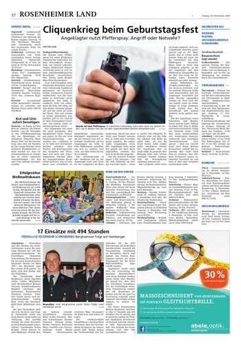 Seite RO17, Ressort Oberbayerisches Volksblatt