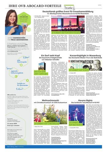 Seite RO10, Ressort Oberbayerisches Volksblatt