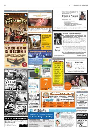 Seite RO23, Ressort Oberbayerisches Volksblatt