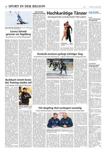 Seite RO18, Ressort Oberbayerisches Volksblatt