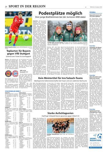 Seite RO25, Ressort Oberbayerisches Volksblatt