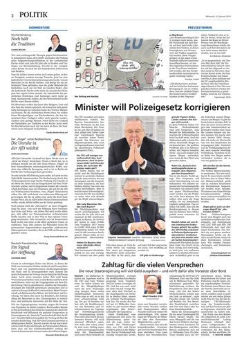 Seite RO2, Ressort Oberbayerisches Volksblatt