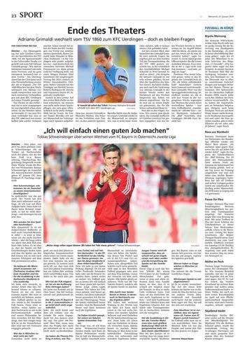 Seite RO23, Ressort Oberbayerisches Volksblatt