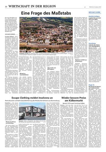 Seite RO30, Ressort Oberbayerisches Volksblatt