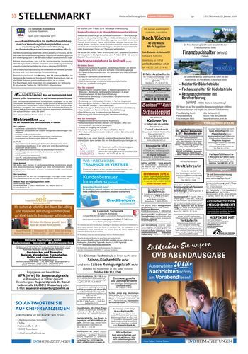 Seite RO33, Ressort Oberbayerisches Volksblatt