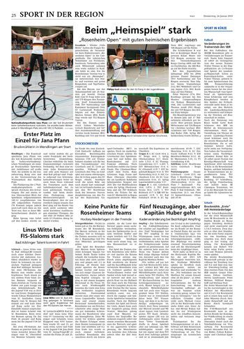 Seite RO25, Ressort Oberbayerisches Volksblatt